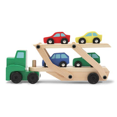 True Value 4096 Melissa & Doug Car Carrier, Wooden