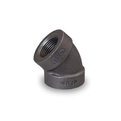 Everflow BE4515G 1-1/2 Cast Iron Threaded 45 Elbow