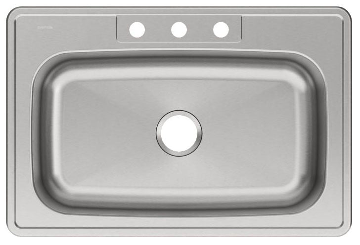 Elkay DSE133223 Dayton Kitchen Sink 33 Inch Elite Satin