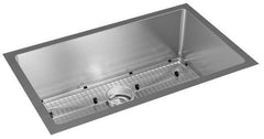 Elkay EDFP217FPK Soft Sides Bi-Level Fountain Non-Filtered Non-Refrigerated Freeze Resistant Stainless