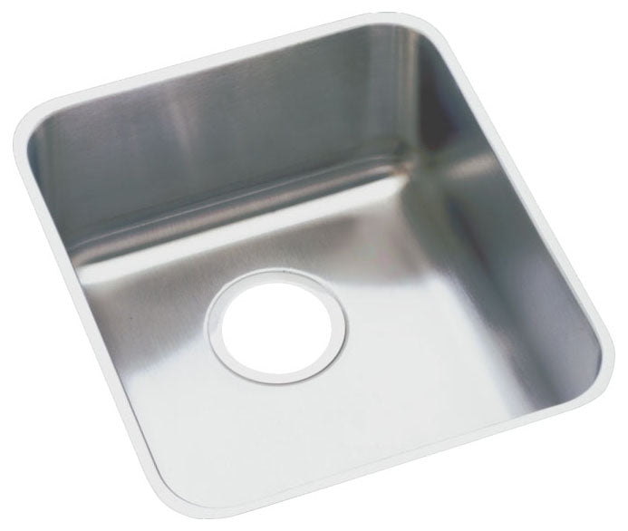 Elkay ELUHAD131650 Lustertone Classic Stainless Steel 16 x 18-1/2 x 4-7/8 Single Bowl Undermount ADA Sink