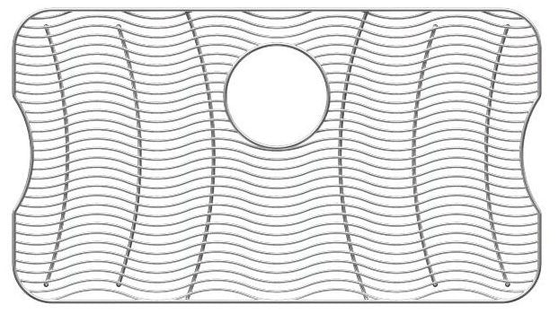 Elkay LKWOBG2816SS Stainless Steel 26-1/2 x 14-13/16 x 1 Bottom Grid