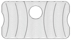 Elkay LKWOBG2816SS Stainless Steel 26-1/2 x 14-13/16 x 1 Bottom Grid