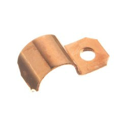 EPC 10032440 120-S Solder Heavy Weight Single Hole Tube Strap 1/8 in Tube Wrot Copper