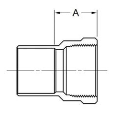 EPC 10030170 103 Solder Female Adapter 1-1/4 in C x FNPT