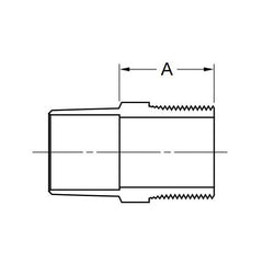 EPC 10030346 104-R Solder Reducing Male Adapter, 1 x 1-1/4 in, C x MNPT