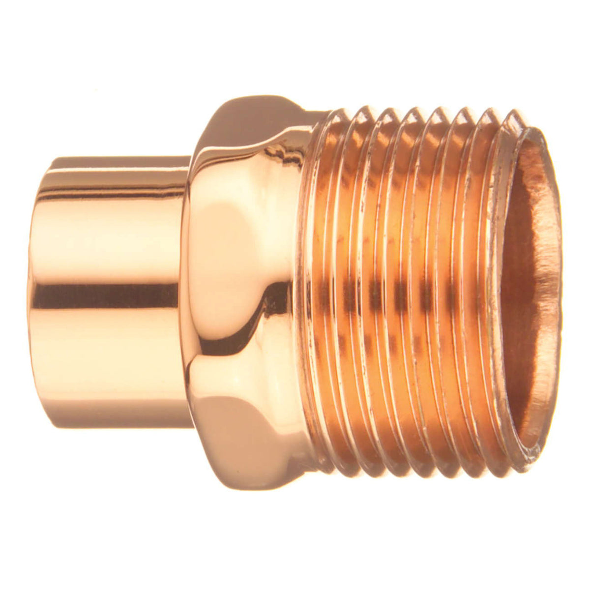 EPC 10030444 104-2 Solder Male Street Adapter, 3/4 in, Fitting x MNPT, Copper