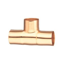 EPC 10032640 111 Solder Tube Tee, 1/4 in, C x C x C, Copper, Domestic