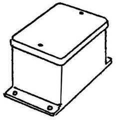 Appleton JIC-1 Blank Junction Box With Cover 2-5/8 Inch Width 2-3/16 Inch Depth 4-1/8 Inch Height