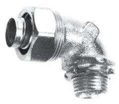 Appleton ST-90100 Liquid Tight Oiltight Raintight Conduit Connector 1 in Trade 90 deg