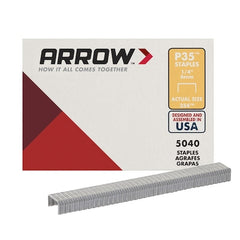 Arrow Fastener 354 P35 Staples 1/4 in 5000 per Box