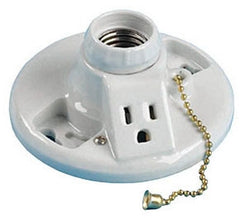 EPCO 16514 Lamp Holder Pull Chain 15 AMP (Each)