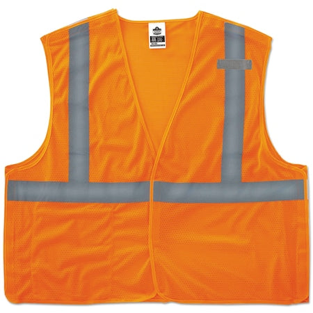 Ergodyne 21065 Econo Breakaway Mesh Vest Orange Type R Class 2 L/XL