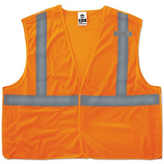 Ergodyne 21065 Econo Breakaway Mesh Vest Orange Type R Class 2 L/XL