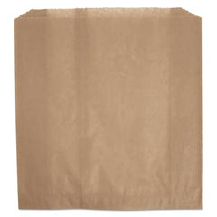 Rubbermaid Commercial FG6141000000 Waxed Napkin Receptacle Liners 2.75x8.5 Brown PK250