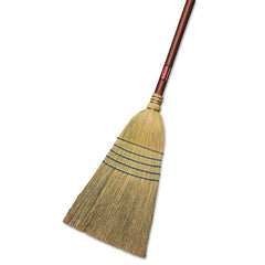 Rubbermaid FG638300BLUE Warehouse Heavy-Duty Corn Broom 38 inches