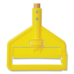 Rubbermaid Commercial FGH116000000 Invader Side Gate Wet Mop Handle 60 Inches Hardwood Yellow