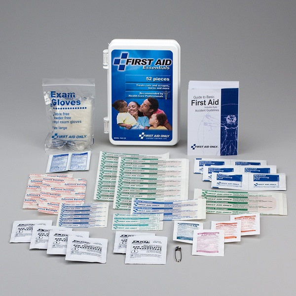 First Aid Only FAO122 | 111113891 Personal First Aid Kit 52 Piece Plastic Case