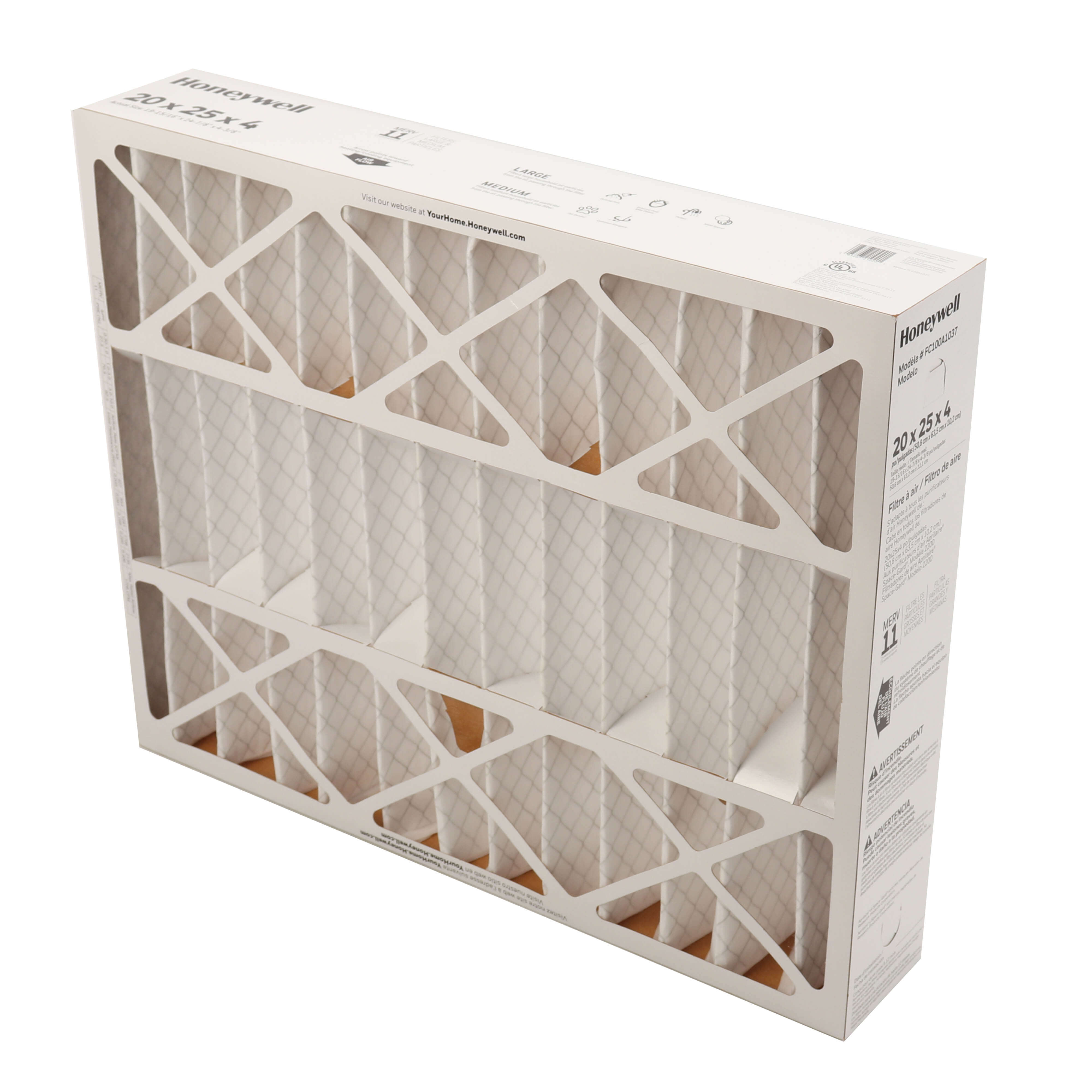 Resideo FC100A1037 20 X 25 Media Air Filter MERV 11