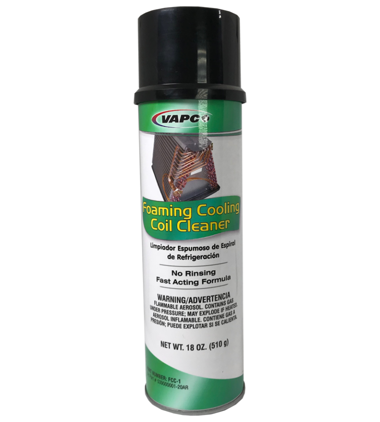 Vapco Products FCC-1 SIDEWINDER FOAMING COIL CLEANER 18OZ