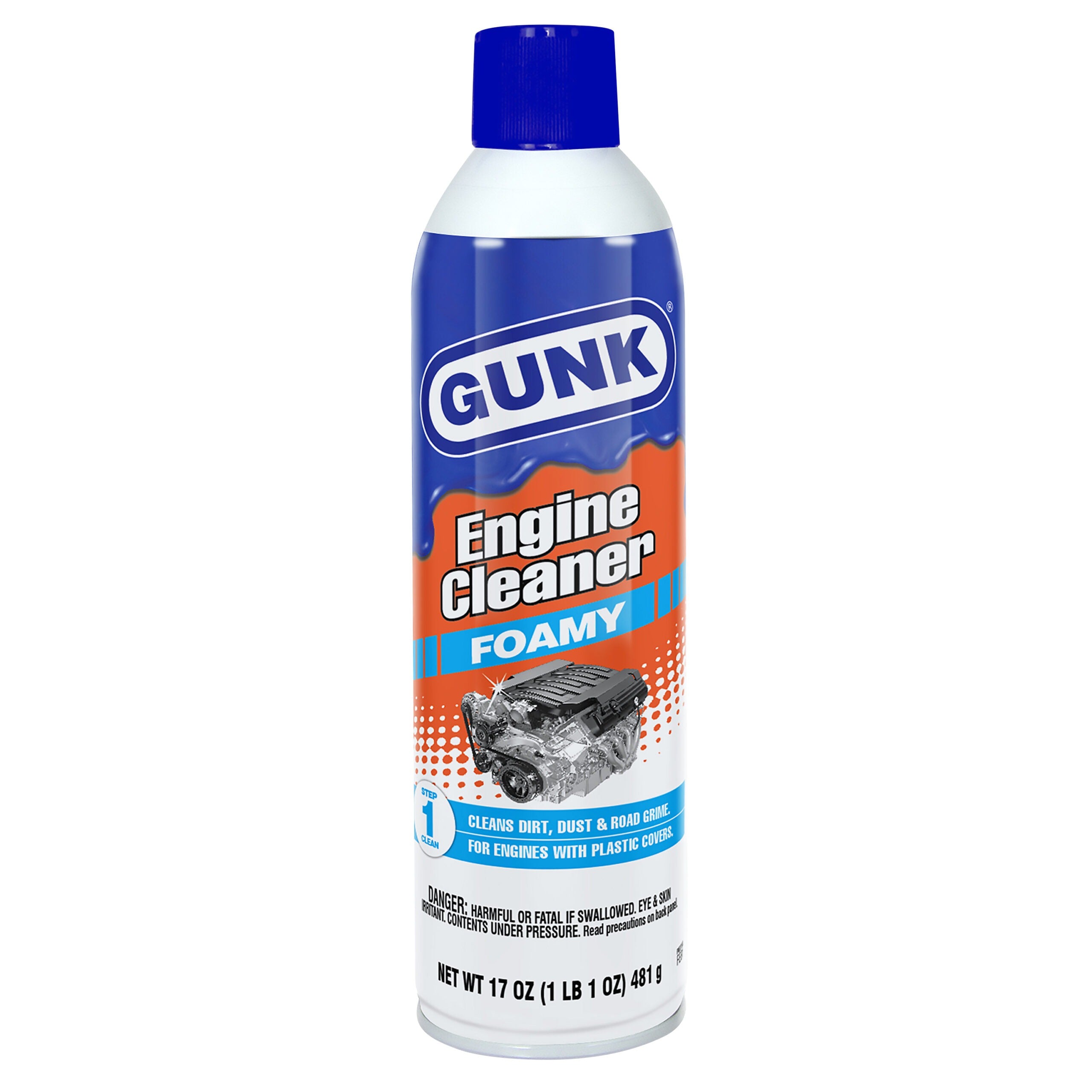 GUNK Gunk FEB1CA Engine Cleaner and Degreaser (17 oz)