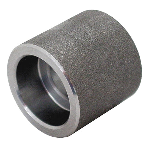 Bonney Forge 38530 Class 3000 SCH 80 Forged Carbon Steel Coupling 1 in Socket Weld