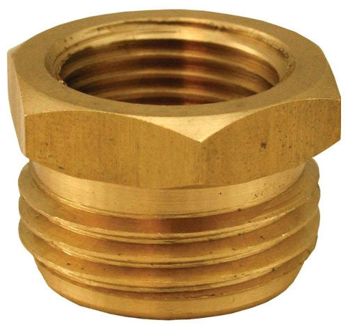 Jones Stephens G20011 Garden Hose Adapter 3/4 MH x 3/4 FPT