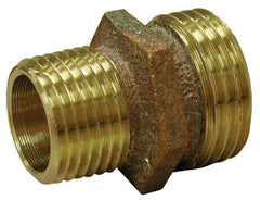 Jones Stephens G20002;G20002 Brass Reducing Garden Hose Adapter 3/4 x 1/2 in MHT x MPT