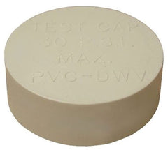 Jones Stephens T35001 Techno Test Plug Cap 1-1/2 Inch DWV PVC