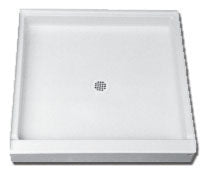 Florestone 4242-1-WHT Shower Receptor 42X42 White