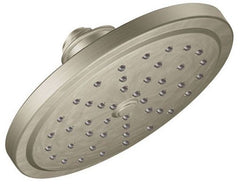 Moen S176BN Solace brushed nickel single function 7 rainfall shower head