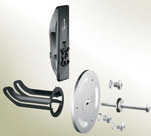 Moen SMA1000CH SecureMount 2-Piece Anchor Set With Polished Chrome Mounting Plates