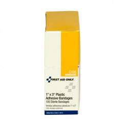 First Aid Only G106 Adhesive Bandages 1 x 3 100/box