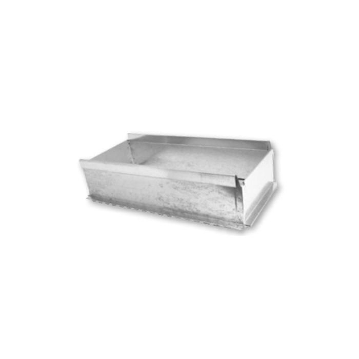 GRAY METAL 16X8-141SD-1 DUCT COLLARS