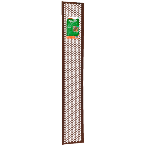 FROST KING Frost King G636W Vinyl Snap-In Gutter Screen 6-5/8 x 3 ft