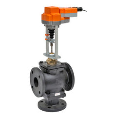 Belimo G7100D+AVKB24-MFT Globe Valve 3-Way 154 Cv with Electronic Fail-Safe 24V MFT