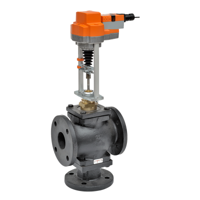 Belimo G780+RVB24-MFT Globe Valve 3 Way 91 Cv w/ Non-Spg 24V MFT