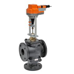 Belimo G7100+RVX24-MFT Globe Valve 4 3 Way 190 Cv Non-Spg 24V MFT