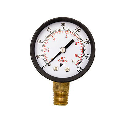 Trane GAG00080 0-300PSI Pressure Gauge