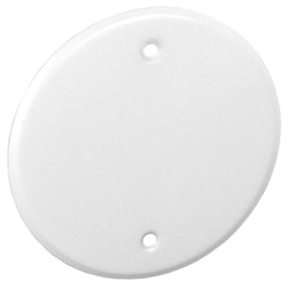 Garvin CBC-350 Ceiling Blank-Up Covers White for 4 Round/Octagon Box