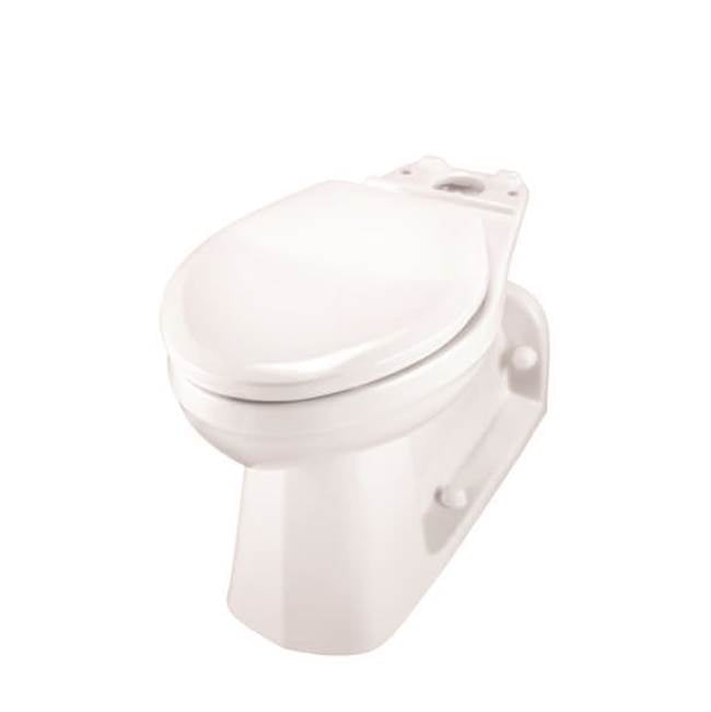 Gerber GUF21375 Ultra Flush 1.0/1.28/1.6gpf ADA Elongated Bowl Back Outlet White