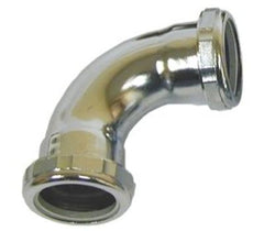 Gene Rich 3405 Brass 90-Degree Waste Elbow 1-1/2 inch Polished Chrome