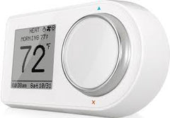 Lux GEO-WH-003 Heating and Cooling WiFi Thermostat Dual Mount