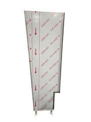 CaptiveAire VERTICALPANEL-INSULATED Insulated Vertical End Panel with Adjustable Legs