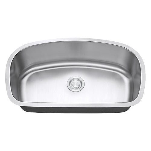 DAKOTA Dakota Plumbing Products GSR-18-3319 Undermount Kitchen Sink