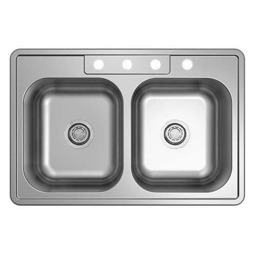 DAKOTA Dakota Plumbing Products GSR-18-TM5050-4ADA-6 Kitchen Sink