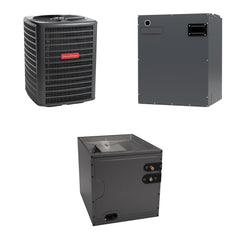 Goodman - 1.5 Ton Cooling - Air Conditioner + Air Handler System - 15.0 SEER