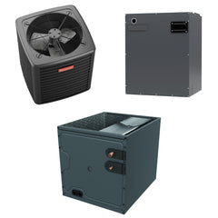 Goodman - 1.5 Ton Cooling - Air Conditioner + Variable Speed Air Handler System - 15.2 SEER2