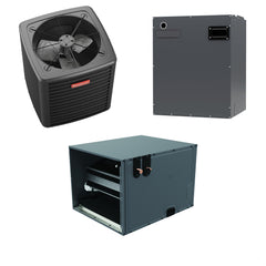 Goodman - 2 Ton Cooling - Air Conditioner + Variable Speed Air Handler System - 14.5 SEER2