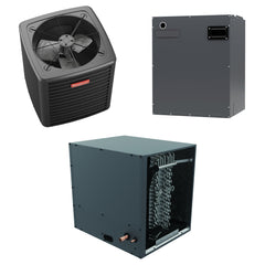 Goodman - 3 Ton Cooling - Air Conditioner + Variable Speed Air Handler System - 15.2 SEER2